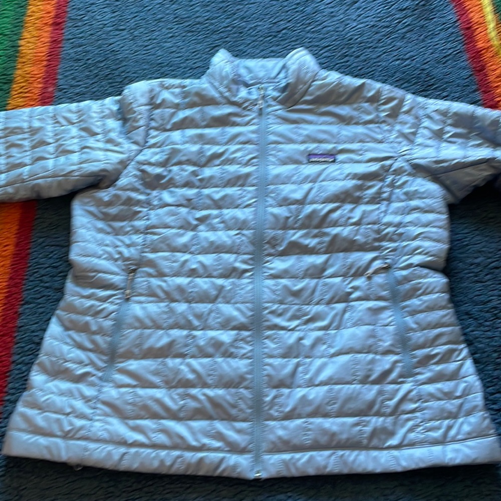 Patagonia Women’s Nano Puff Jacket - XXL - Light Blue
